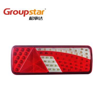 Car LED 12V 24V Indicator Stop Reverse LED Combination Tail Lights Trailer Truck