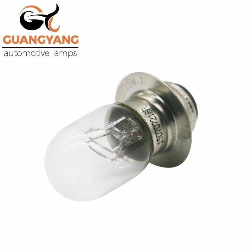 High Quality Motorcycle Bulb T19 12V 30/30W Double Contact Warm White