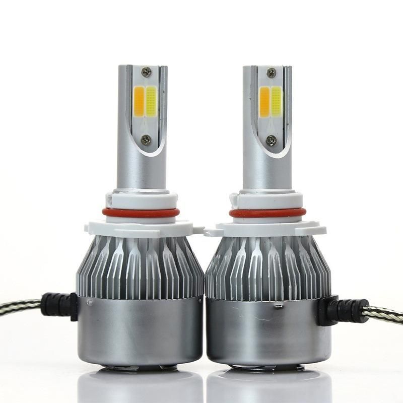 Wholesale LED Car Light Dual Color H4 LED Headlight CREE LED Headlamp 3000K/6500K H11 LED H7