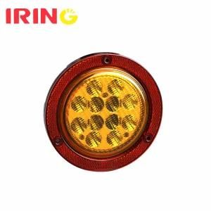 Waterproof LED Amber Indicator Turn Tail Auto Light for Truck Trailer Bus Back-up Lamp