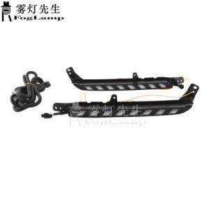 Auto LED Headlight Eye Lamp Fog Lamps Daytime Running Lights Turn Signal Lights for Toyota Hilux Revo 2020-2022