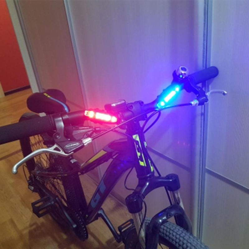 Rear Safety Warning Taillight Lamp Bright Bicycle Tail Light Tslm2