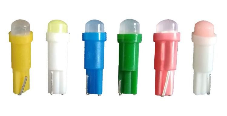 Color Dash Lights Auto Bulbs T5 LED Lamps