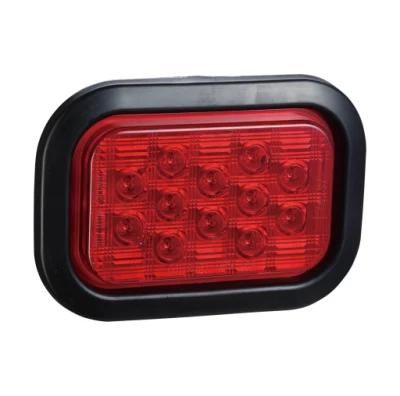 Adr E-MARK UV PC Rectangle 10-30V Jumbo Truck Trailer Tractor Stop Tail Lamp Trailer LED Light Auto Light