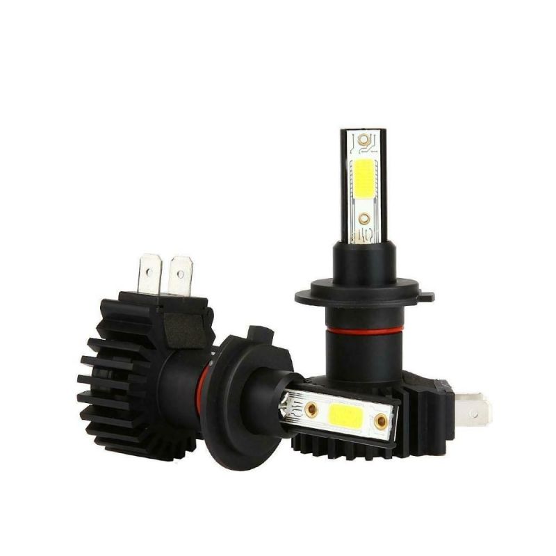 Powerful Canbus LED H4 COB Car Headlight Bulbs 9005 9006 12V 2 80W 15000lm LED Lamps 6500K