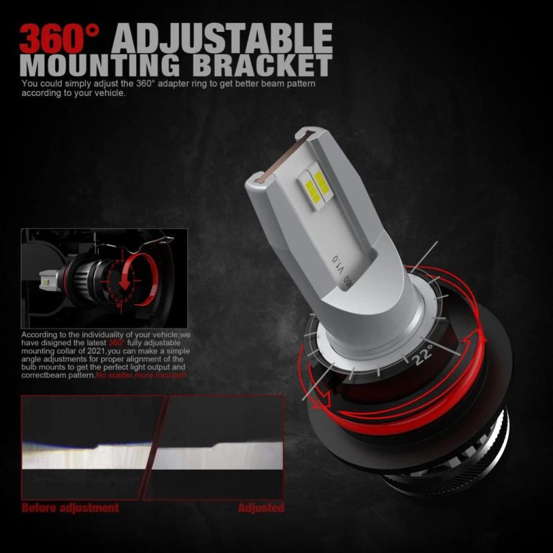 30W Plug and Play 4200lm Canbus 9006 Car LED Headlight Bulb