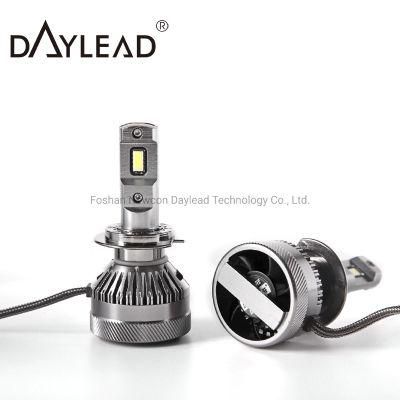 360 Light Super White H1 H4 H13 880 881 9004 9007 Auto CREE Chip LED Head Light for Car