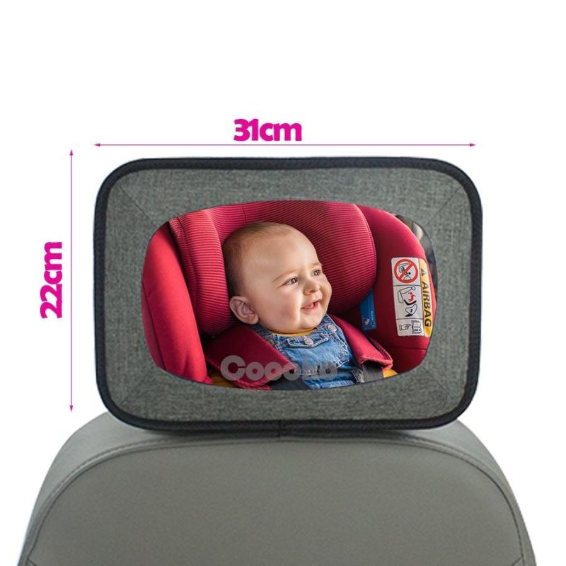 Amazon Best Selling Fabric Shatter Proof Baby Car Mirror