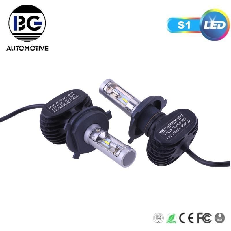 30W Auto Lamp S1 LED Headlight Super Bright 8000lm H8 H9 H11 Car Bulbs LED Chip Headlamp Kit