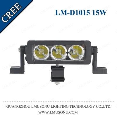 Lmusonu Super Bright 12V Flood Spot off Road ATV 4X4 Truck 5 Inch LED Light Bar 15W