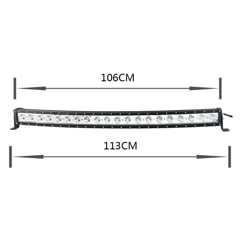 Curved 200W LED High Bay Car Light Bar