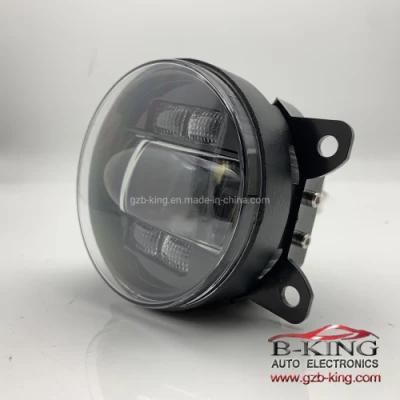 3.5 Inch LED Fog Light Kit with White DRL and Amber Turn Signal