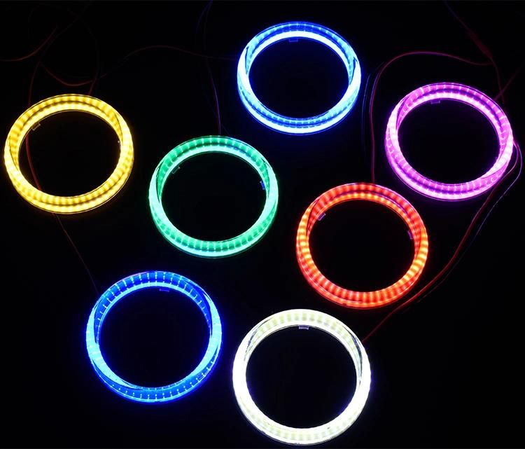 LED Angel Eyes Halo Ring COB Decorative Auto Car Truck