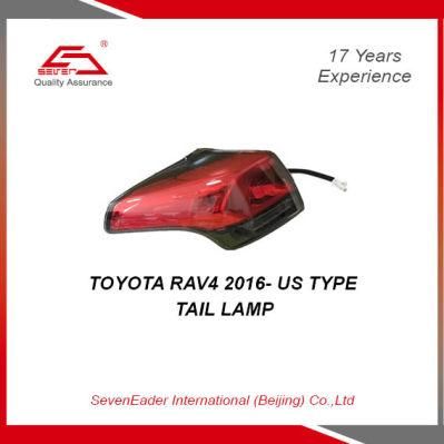Car Accessories Auto Car Tail Light Lamp for Toyota RAV4 2016- Us Type