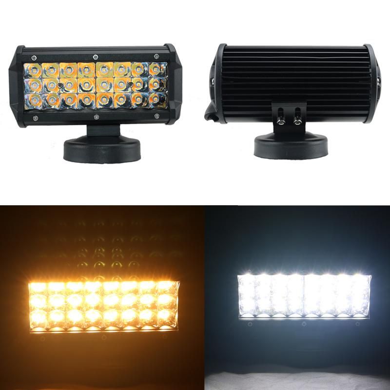 Dual-Color 72W Vehicle Strobe LED Flash Lightbar