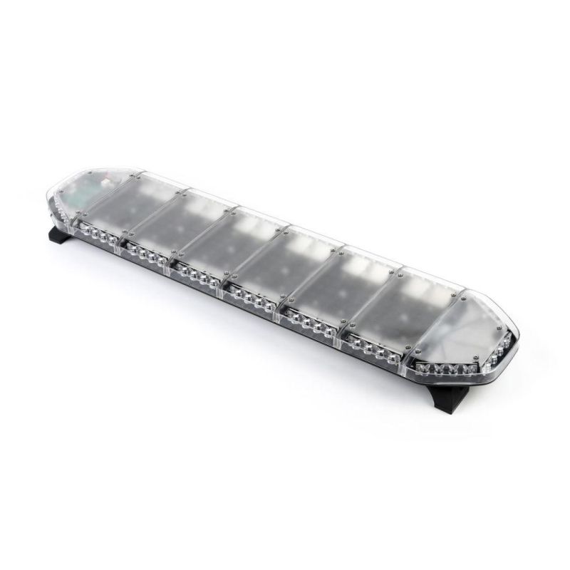 Transparent Lens Low Price 1.2m Red and Blue LED Lightbar