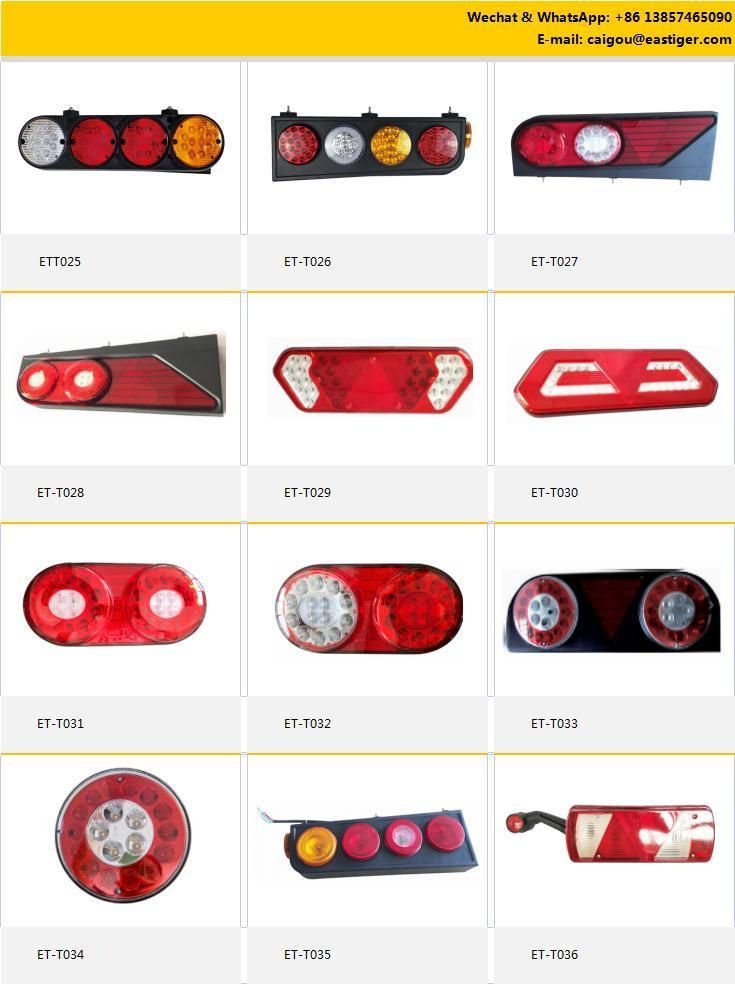 Trailer LED Tail Lamp Truck LED Tail Lamp Car Tail Lamp Waterproof Over 5000 Item