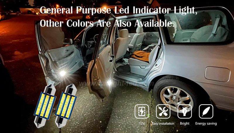 Canbus Error Free Festoon License Plate Light Interior Light for Car Truck Trailer Tractor