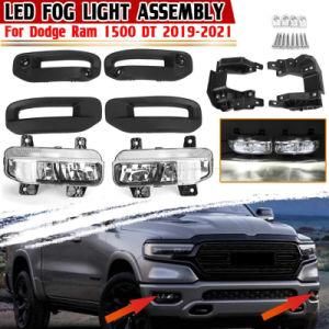 2 PCS LED Fog Light Lamp for Dodge RAM 1500 Dt 2019-2020 82215273ab 2500 Headlights Foglights Car Accessories