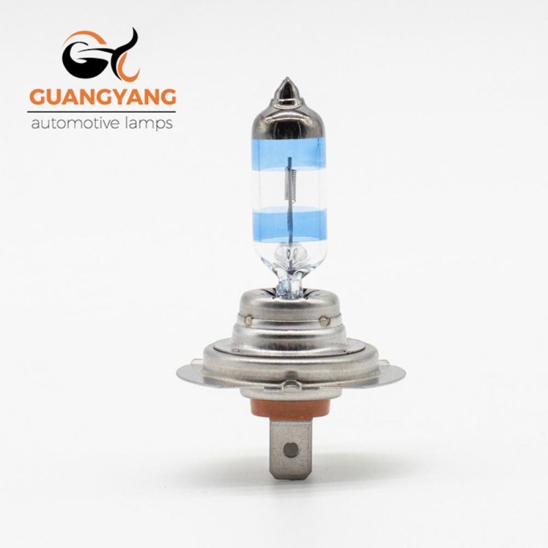Factory H7 12V 55W Double Blue Halogen Bulb Platinum Coating