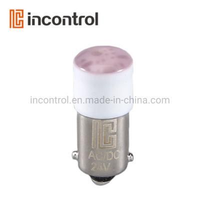 Ba9s-P LED Miniature Bulbs, 6V, 12V, 24V, 48VAC/DC Voltage