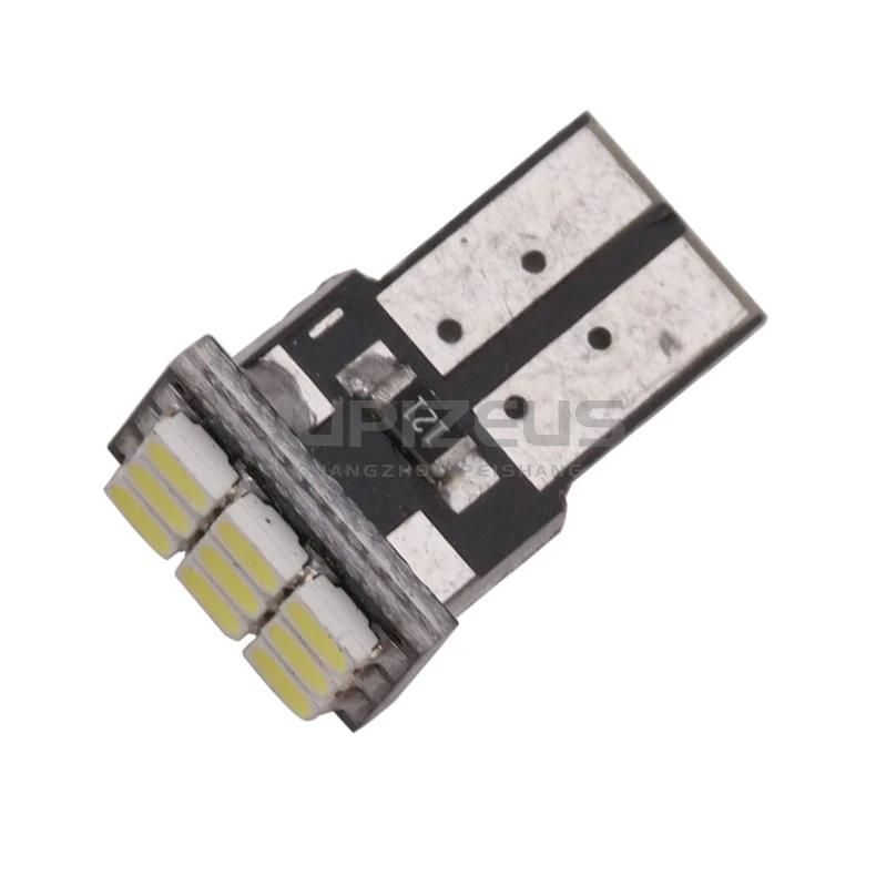 Car Wedge DC 12V Canbus Bulbs Decoder External Lights License Plate 9SMD T10 Car LED for Universal Auto