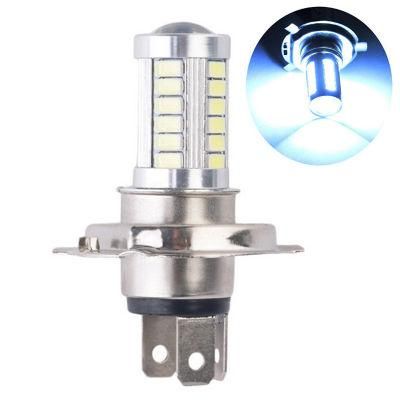 H4 33SMD LED Motorcycle Headlight Bulbs 800lm 6500K LED Moto Motorbike Daytime Running Light Car Lights Auto Lamps