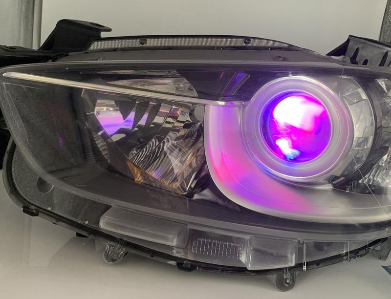 Canbus 8-19V 40watts D2h LED Headlight with Evil Eye