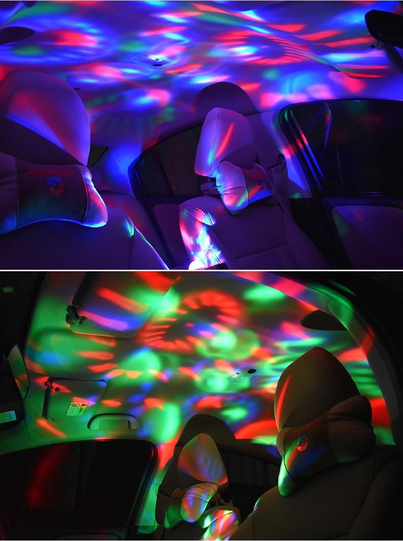 Mini LED USB Car Home Party Disco Ball Light