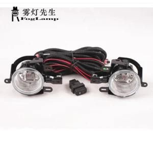 Car Front Bumper Fog Light Assembly for Mitsubishi Pajero V73 for Montero 2004 2005 2006 12V 55W with Wiring Switch
