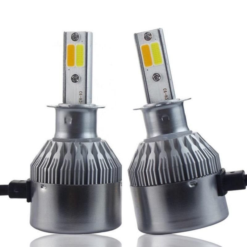 Wholesale LED Car Light Dual Color H4 LED Headlight CREE LED Headlamp 3000K/6500K H11 LED H7