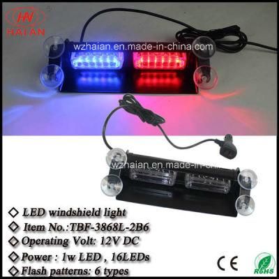 High Brightness LED Windshield Warning Lights