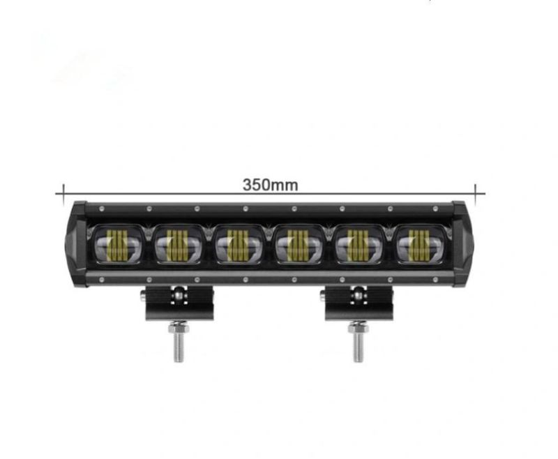 6D 9d Single Row 60W 4WD Barra 4X4 Car Offroad Truck LED Light Bar