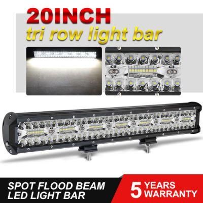 High Power LED Bar 200000lm 24V 12V Jeep 7 Inch 3 Triple Row 20inch 4X4 Offroad LED Light Bar