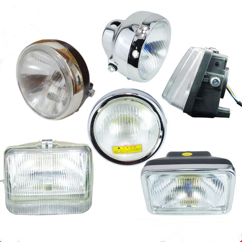 Motorcycle Parts Square Headlamp 45W 5X7 Crystal Headlights Motorcycle Headlight
