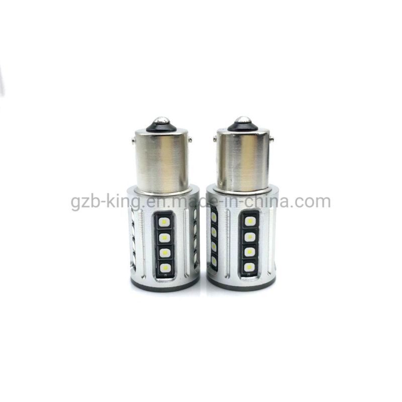 Ba15s 1156 P21W 2800lm Canbus Anti Hyper Flash LED Reverse Backup Light Bulb