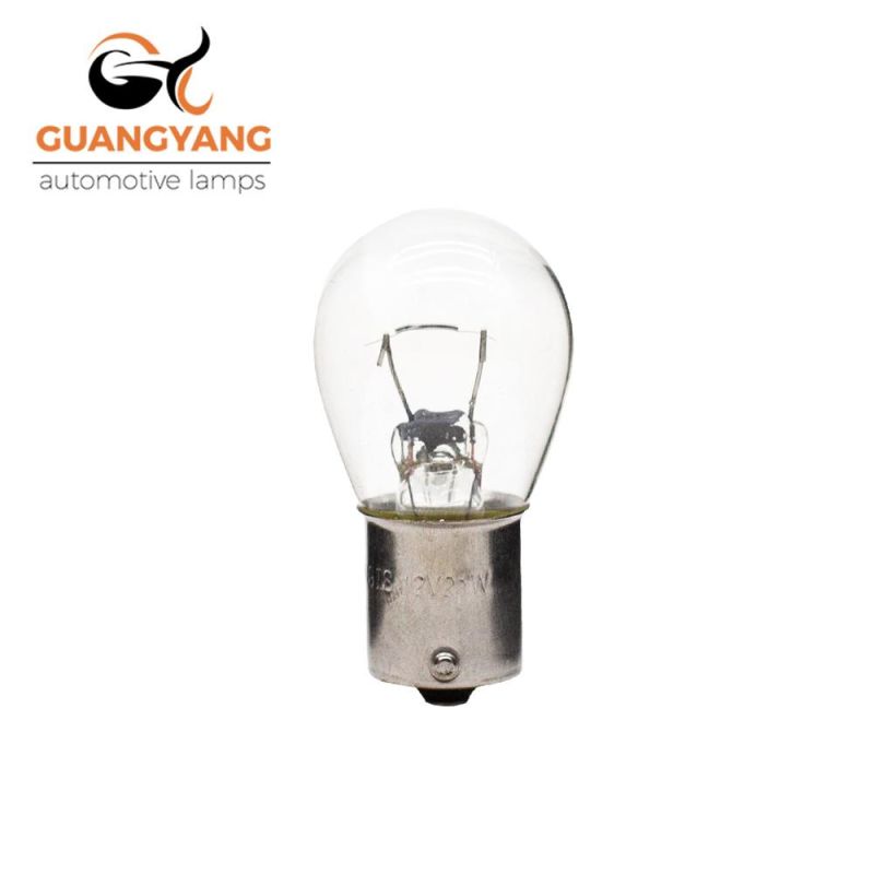 Factory S25 Halogen Bulbs P21W Ba15s 12V 21W Miniature Stop Park 1156 Lamps
