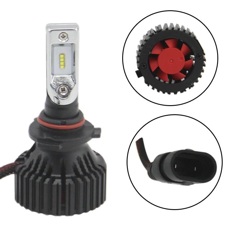 High Quality Zes Chips 6000lm T8 LED Headlight