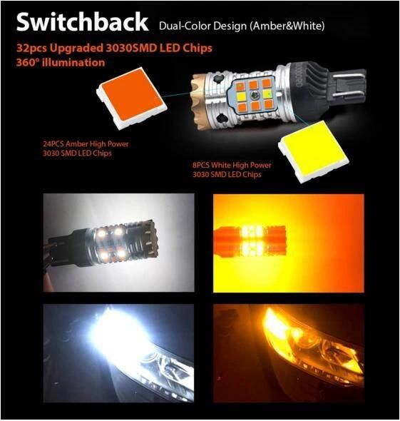 New G2 Switchback Canbusturn/Directional Signal Light LED Lamp