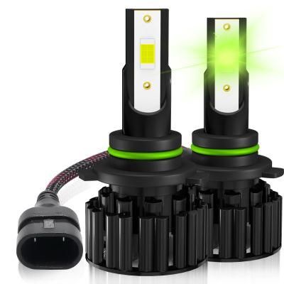 Powerful Super Bright LED Headlight Z3 9006 Hb4 Auto Lamp Car Automobiles LED Head Lamp 12V 45W 8000K Green Lamon Light 30000 Hours