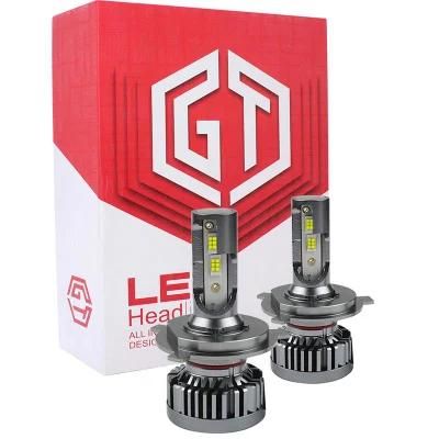 Gt5 LED Canbus Headlight H4 H13 9004/9007 LED Headlight