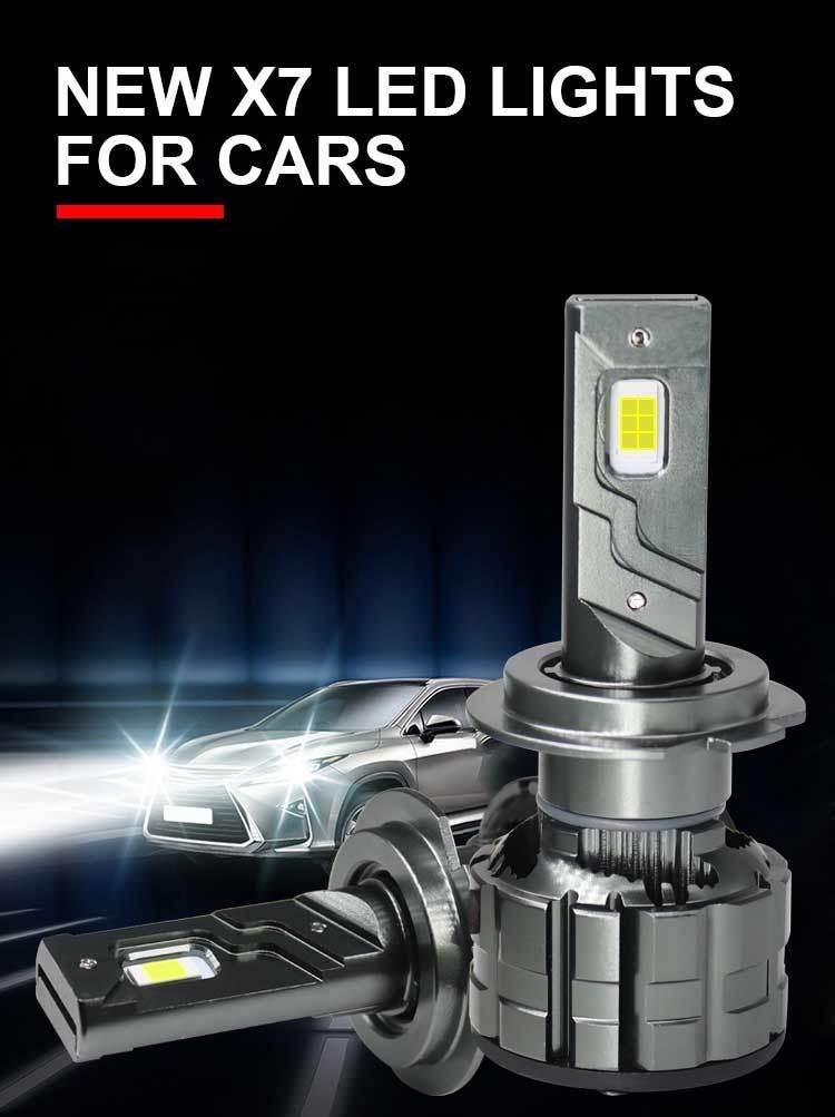 New LED Car Headlight X7 Super Power Super Bright H4 LED Light 9005 9006 GM LED Headlight