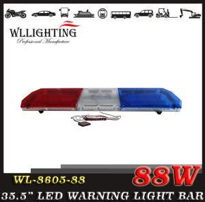 Emergency Amber Police Traffic Car LED Warning Strobe Lightbar Wl-8605-88 (LED-LIGHT-BAR)