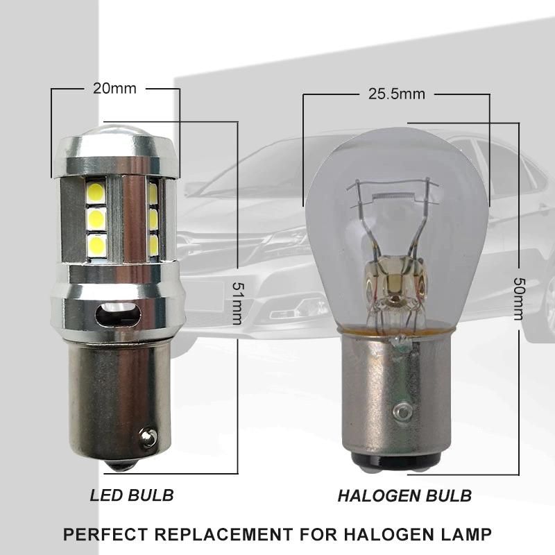 10-30V 18W Interior Ba15s Bay15D LED Car Lights