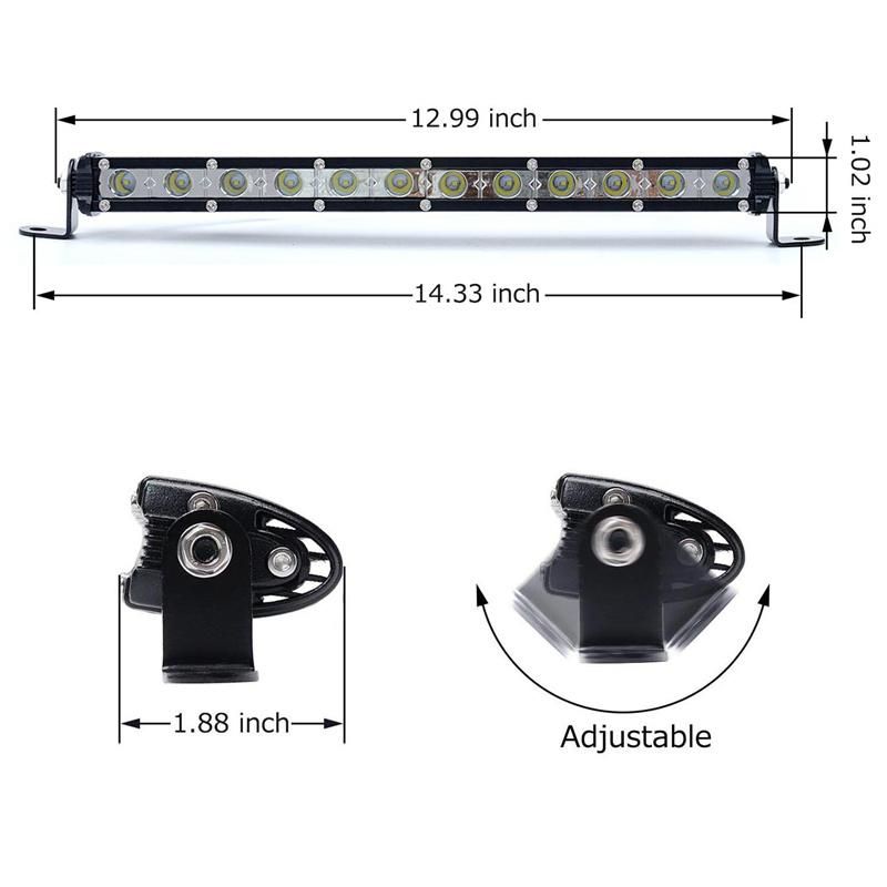 12V 36W CREE LED Light Bar for 4X4 Offroad