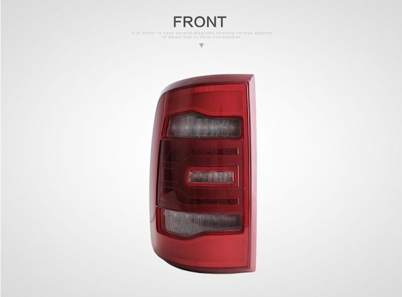 RAM 1500 LED Taillight 2009 2012 2015 2018 Rear Light Taillights