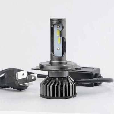 Minif2 Smaller Sized 6500lumens 48W D1 D2 9012 H7 H11 9005 360 Auto Parts Car Bulb LED Headlight H7 for Lens Project