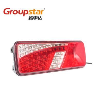 Indicator Stop Reverse LED Combination Tail Lights Trailer Truck