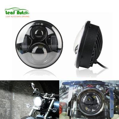 5.75&quot; Inch LED Headlight for Harley Sportster 5-3/4&quot; Motorcycle Projector 40W LED Headlight Lamp