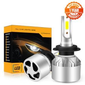 H4 LED H7 H11 H8 Hb4 H1 H3 9005 Hb3 Auto S2 Car Headlight Bulbs 72W 8000lm Car Accessories 6500K 4300K 8000K LED Fog Light